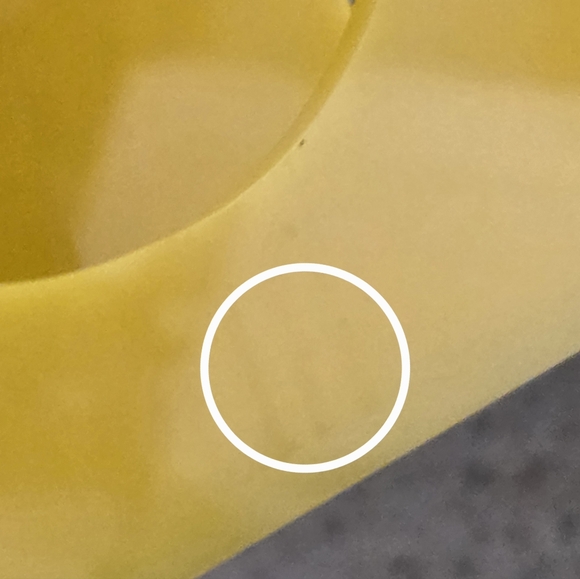 Vintage Midcentury Mod Yellow Acrylic and Clear Lucite Tissue Box Cover - Picture 13 of 16